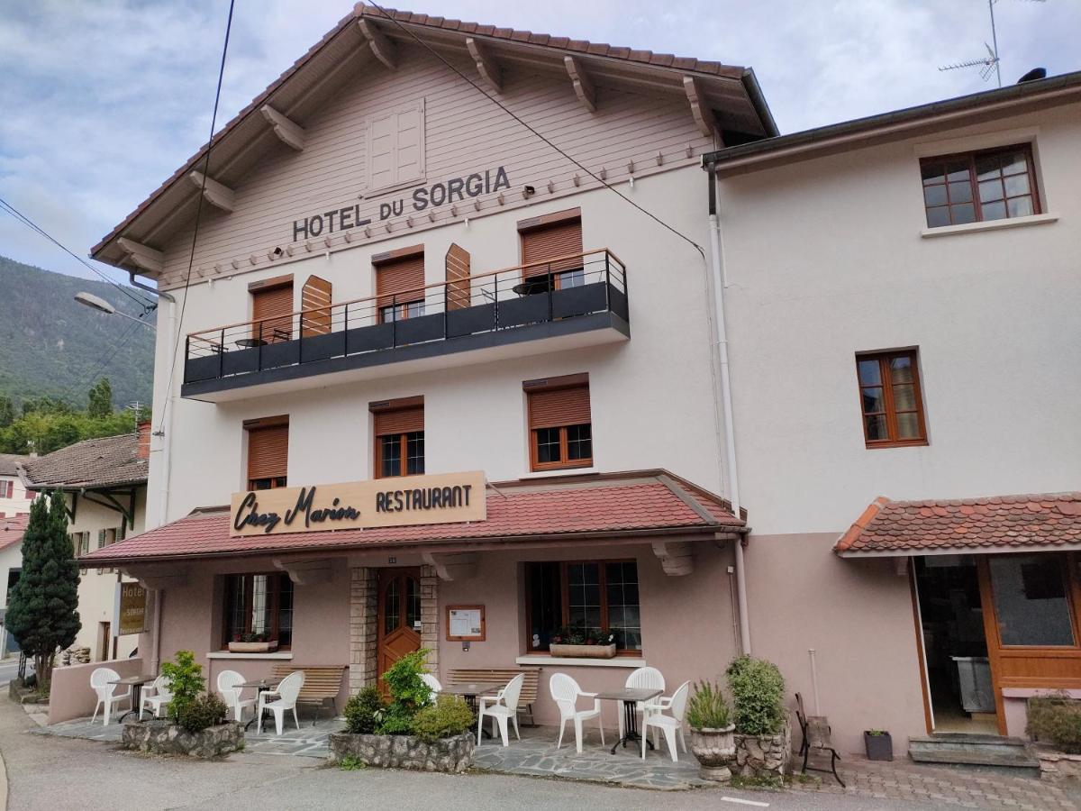 Hotel-Restaurant Le Sorgia Bellegarde-sur-Valserine Bagian luar foto